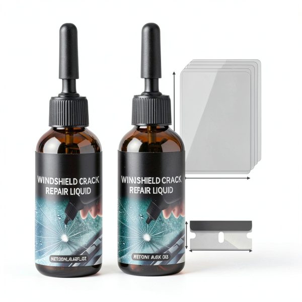 Windshield Repair Kit cuoct Auto Glass Nano Fluid-3