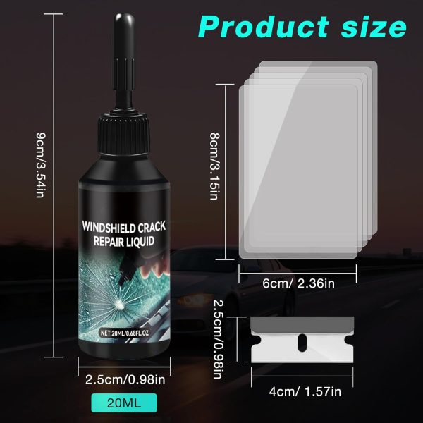 JolliUp Windshield Repair Kit 2025 Fast Crack Fix-6