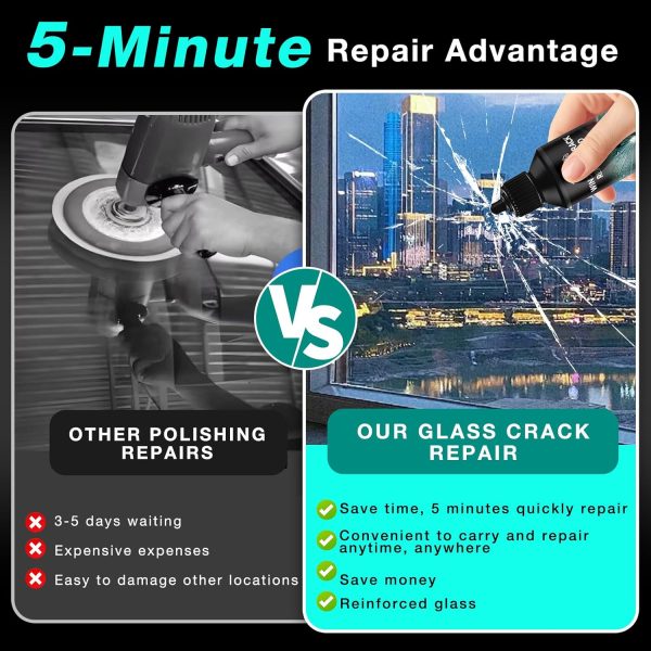 JolliUp Windshield Repair Kit 2025 Fast Crack Fix-2
