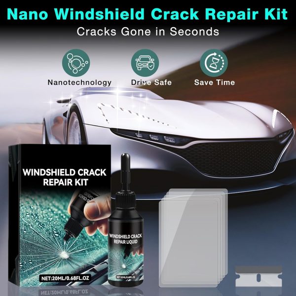 JolliUp Windshield Repair Kit 2025 Fast Crack Fix-1