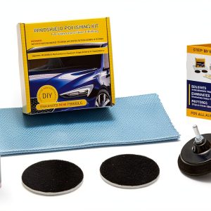 Glass Polish Windscreen Polishing Kit 75mm-0