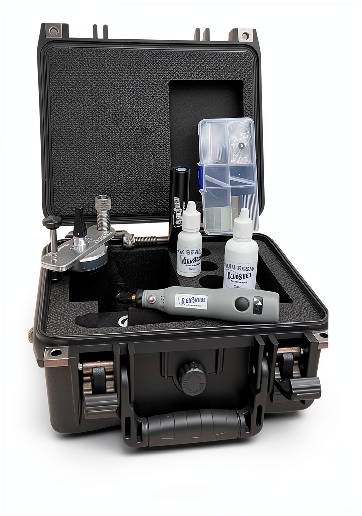 Clearshield Windshield Repair Kit contents