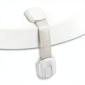 Toilet Baby Proof Lock HBACTS2B Universal Fit-0