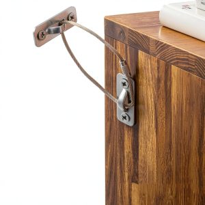 Baby Safety Furniture Anchors Stainless Steel Secure-0