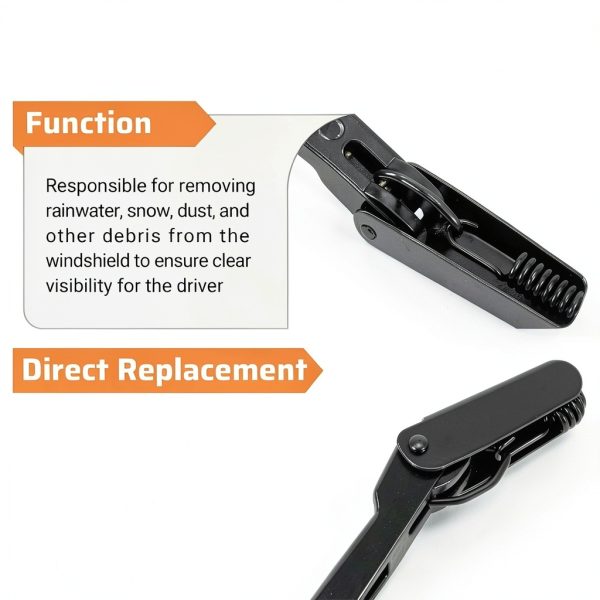 Windshield Wiper Arm Dilomber Driver & Passenger Model W0182-V316273-5